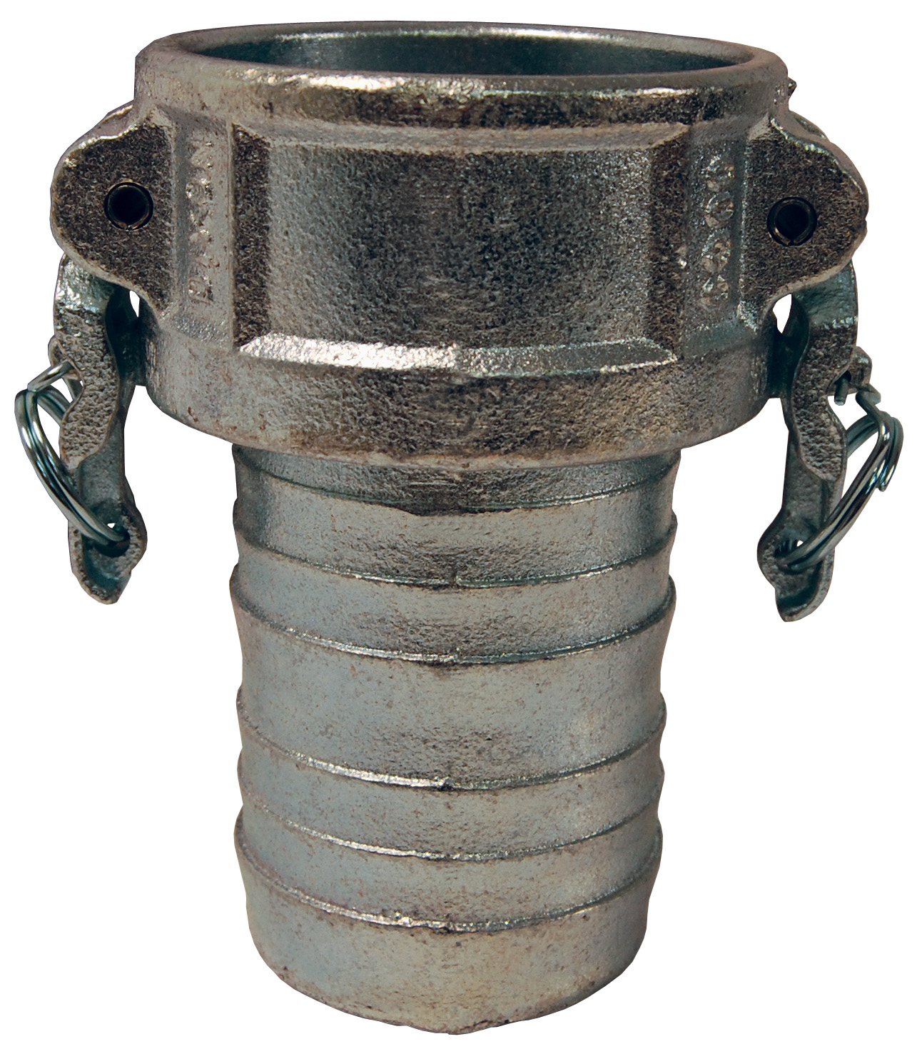 IC300 Boss-Lock™ Cam & Groove Type C Coupler x Hose Shank IC300 Plated Malleable Iron Boss-Lock™ Type C Coupler x Hose Shank